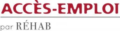 logo ACCÈS-EMPLOI par RÉHAB